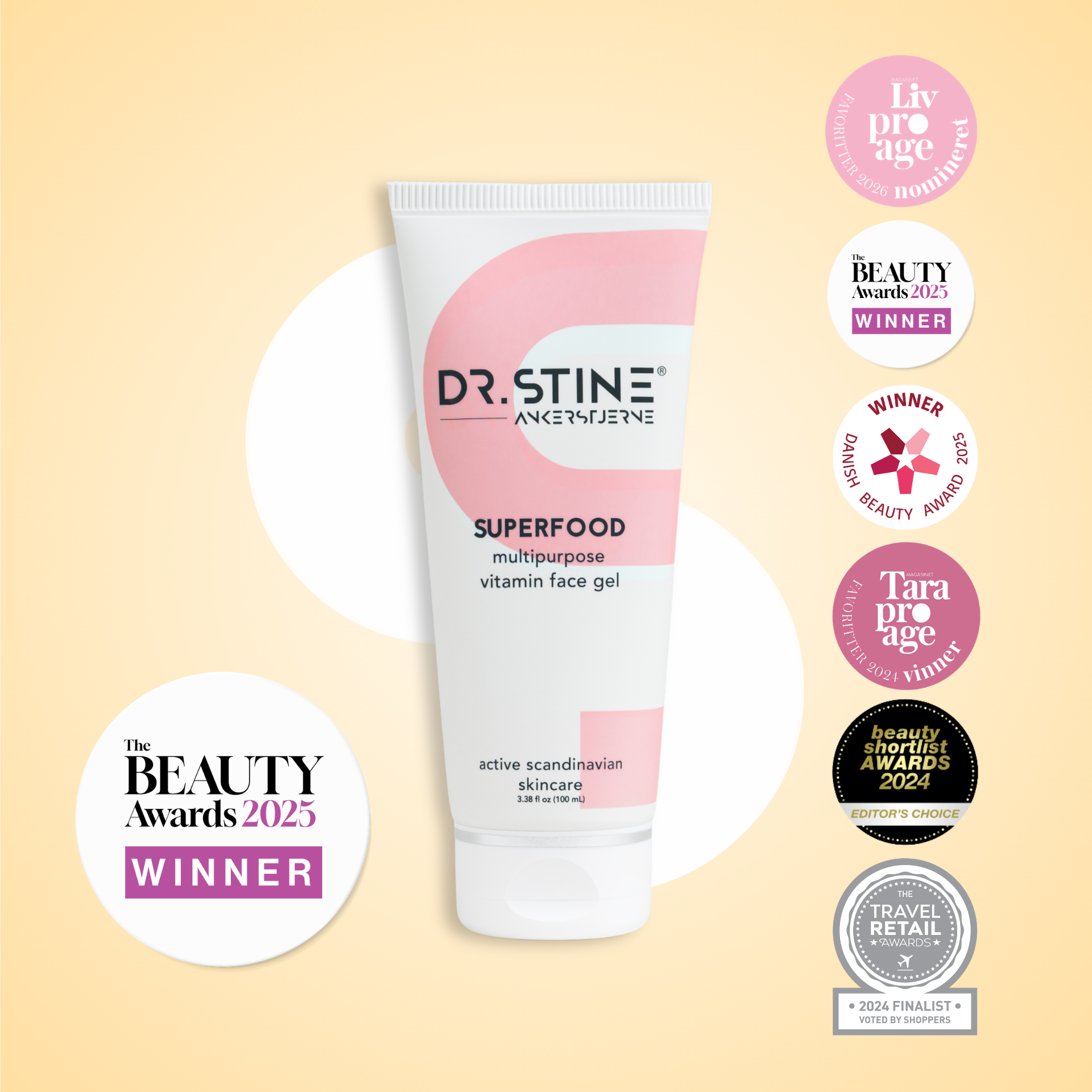 SUPERFOOD multipurpose vitamin face gel 100 ml